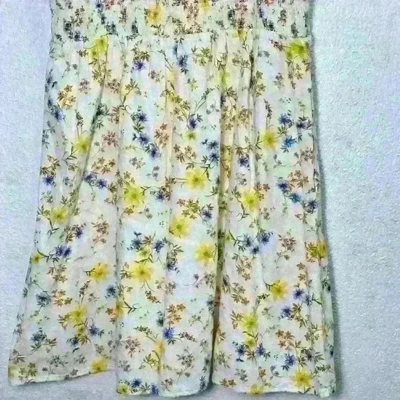 Old Navy Fit & Flare Tie-Strap Linen-Blend Mini Dress Size Large NWT - Picture 9 of 13